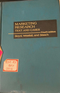 Image of Marketing Research - Text And Cases