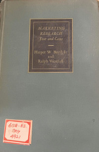 Image of Marketing Research - Text And Cases