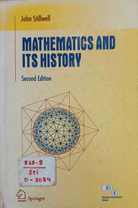 Image of MATHEMATICS AND ITS HISTORY