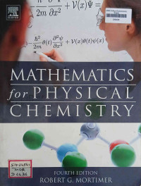 Image of Mathematics for Physical Chemistry