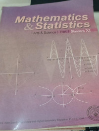 Image of Mathematics & Statistics (Arts & Science) Part-1 Std-XI