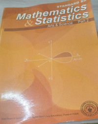 Image of Mathematics & Statistics (Arts & Science) Part-2 Std-XII