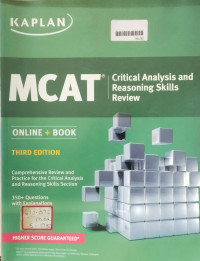 Image of MCAT Critical Analysis And Reasoning Skills Review