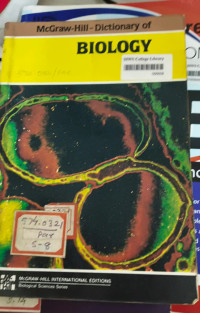 Image of McGraw Hill Dictionary of Biology
