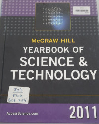 Image of McGraw-Hill Yearbook Of Science & Technology 2011