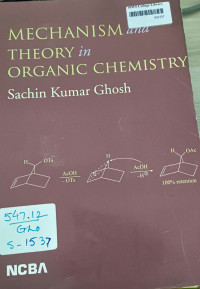 Image of Mechanism And Theory In Organic Chemistry
