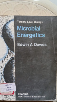Image of Microbial energetics   [tertiary level biology]