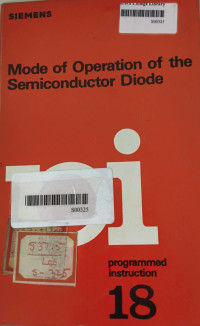 Image of Mode Of Operation Of The Semiconductor Diode