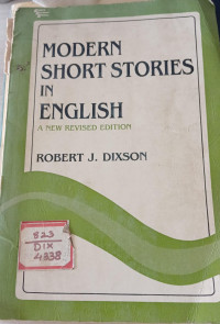 Image of Modern Short Stories in English