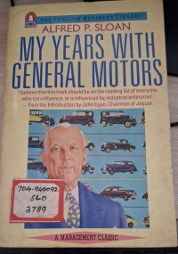 Image of My Years With General Motors
