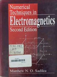 Image of Numerical techniques in electromagnetics