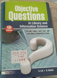 Image of Objective Questions In Library And Infermation Science