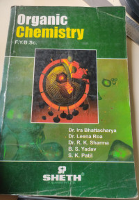 Image of Organic chemistry : F.Y BSc