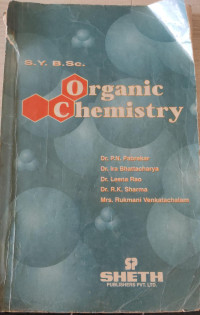 Image of Organic chemistry : SY.BSc