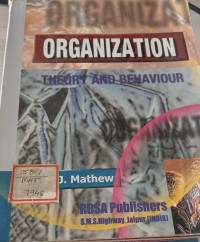 Image of Organisational Theory And Behaviour