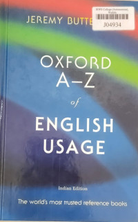Image of Oxford A-Z of English Usage
