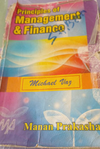 Image of Principles Of Management & Finance (SY BCOM)