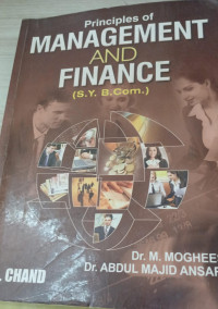 Image of Principles Of Management & Finance (SY BCOM)