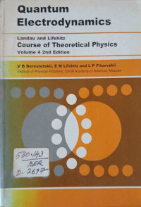 Image of Quantum electrodynamics .