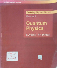 Image of Quantum Physics : Vol 4