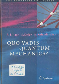 Image of Quo vadis quantum mechanics?