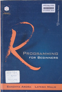Image of R PROGRAMMING FOR BEGINNERS