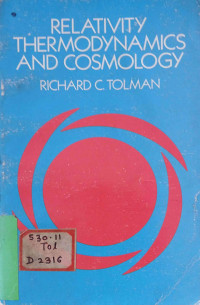 Image of Relativity,thermodynamics and cosmology .
