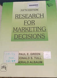 Image of Research for Marketing Decision