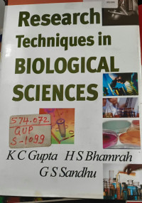 Image of Research Techniques in Biological Science