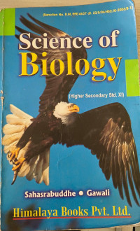 Image of Science Of Biology Higher Secondary Std. XI