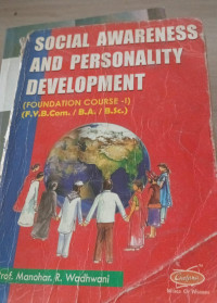 Image of Social Awareness And Personality Development (Foundation Course-I) (FY BCOM/BA/BSC)