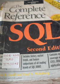 Image of SQL : A Complete Reference