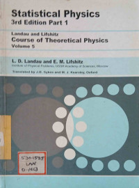 Image of Statistical physics part 1