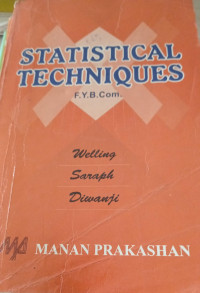 Image of Statistical Techniques (FY BCOM)