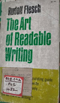 Image of The Art Of Readable Writing