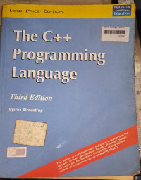 Image of The C++ Programming Language