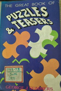 Image of The Great Book Of Puzzles And Teasers