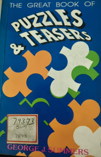 Image of The Great Book Of Puzzles And Teasers