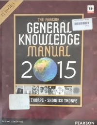 Image of The Person General Knowledge Manual 2015
