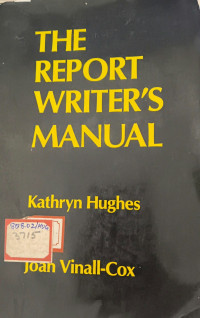 Image of The Report Writing Manual
