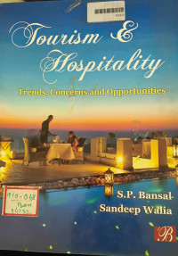 Image of Tourism & Hospitality - Trends , Concerns And Opportunities