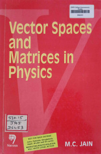 Image of Vector Spaces and Matrices in Physics