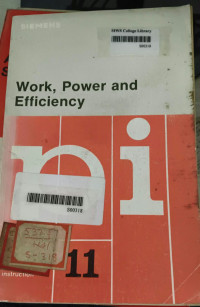 Image of Work, Power And Efficiency