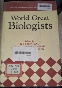 Image of World Great Biologist